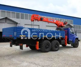 Бортовой Урал 4320 NEXT с КМУ Kanglim 1256G-2 2026 года новый фото 2