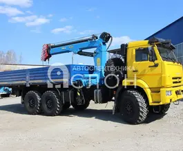 Бортовой КАМАЗ 43118 с КМУ ИМ-240А 2026 года новый