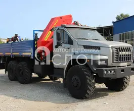 Бортовой Урал 4320 NEXT с КМУ ИМ-320 2026 года новый