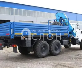 Бортовой Урал 4320 с КМУ ИМ-240 2026 года новый фото 2