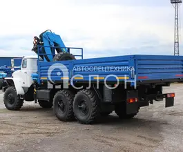 Бортовой Урал 4320 с КМУ ИМ-240 2026 года новый фото 3