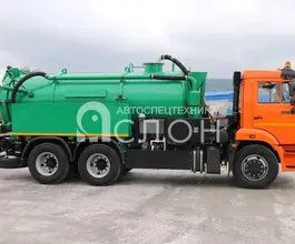 Вакуумная автоцистерна Илосос 10 м3  КАМАЗ 65115 2026 года новый фото 3