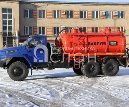 МВ Ассенизатор 10 м3  Урал 4320 NEXT 2026 года новый фото 5
