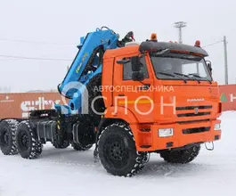 Тягач с КМУ Тягач КАМАЗ 43118 с КМУ  2026 года новый фото 2