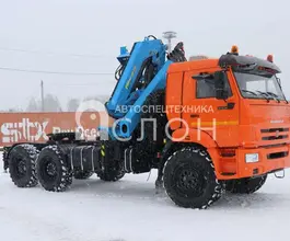 Тягач с КМУ Тягач КАМАЗ 43118 с КМУ  2026 года новый фото 3
