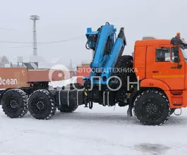 Тягач с КМУ Тягач КАМАЗ 43118 с КМУ  2026 года новый фото 4