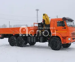 Бортовой КАМАЗ 43118 с КМУ HYVA HB150 E2 (13,24 тм; 5,4 т на 2,45 м; вылет стрелы 8 м) 2026 года новый фото 3