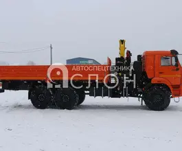 Бортовой КАМАЗ 43118 с КМУ HYVA HB150 E2 (13,24 тм; 5,4 т на 2,45 м; вылет стрелы 8 м) 2026 года новый фото 4