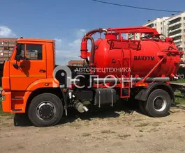 Вакуумная автоцистерна Илосос 8 м3  КАМАЗ 53605 2026 года новый фото 3