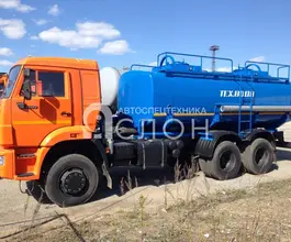 Пищевая автоцистерна АЦПТ Автоцистерна 15 м3  КАМАЗ 2026 года новый фото 2