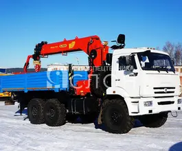 Самопогрузчик КАМАЗ 43118 с КМУ ИТ-180 2026 года новый