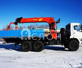 Самопогрузчик КАМАЗ 43118 с КМУ ИТ-180 2026 года новый фото 2