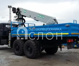 Самопогрузчик Урал 4320 с КМУ ИФ-300 2026 года новый фото 2