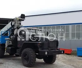 Самопогрузчик Урал 4320 с КМУ ИФ-300 2026 года новый фото 3