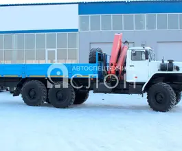 Самопогрузчик Урал 4320 с КМУ Palfinger PK-15500A 2026 года новый фото 4