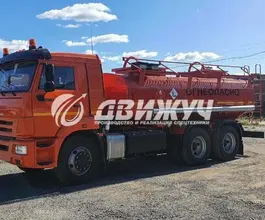 Автотопливозаправщик АТЗ 12 м3  Камаз 65115  б/у фото 4