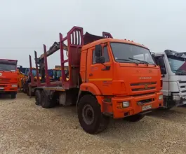 Лесовоз с КМУ Лесовоз  Камаз 43118 с КМУ  2018 года б/у фото 2