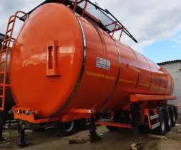 Полуприцеп битумовоз/нефтевоз ППЦ 32 м3  Сеспель 9648 2010 года б/у фото 3
