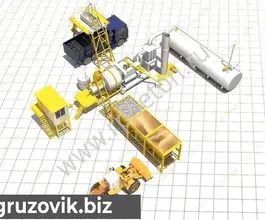 Мобильный асфальтобетонный завод GITECH QLB 10 2020 года новый