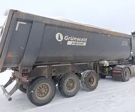 Самосвальный полуприцеп Grunwald 9453 2023 года б/у фото 4