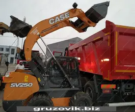 Фронтальный погрузчик Case SV250 2019 года б/у