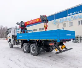 Самопогрузчик Shacman SX32586V385 с КМУ ИТ-150 2025 года новый фото 2