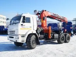 Тягач с КМУ Камаз 44108  новый