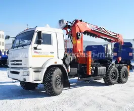 Тягач с КМУ Камаз 44108  новый