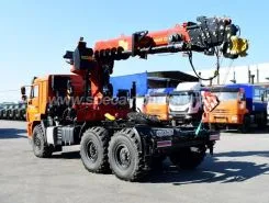 Тягач с КМУ Камаз 44108  новый