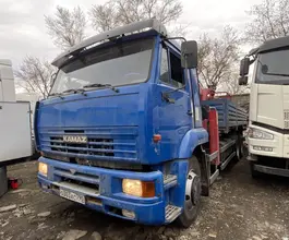 Камаз 65117 с КМУ  2022 года б/у фото 2