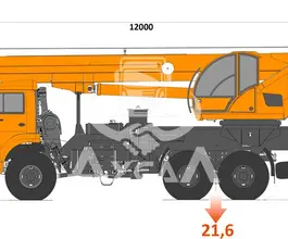 Автокран   Камаз 65222 2020 года новый
