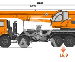 Автокран   Камаз 63501 2020 года новый
