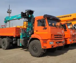 Самопогрузчик Камаз 43118 с КМУ HKTC 7016 2025 года новый