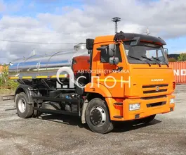 Пищевая автоцистерна АЦПТ АЦПТ 7.5 м3  Камаз 43253 2025 года новый