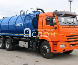 МВ Ассенизатор 15 м3  Камаз 65115 2025 года новый