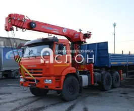 Тягач с КМУ Камаз 43118 2025 года новый