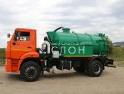 Вакуумная автоцистерна МВ 8 м3  Камаз  б/у