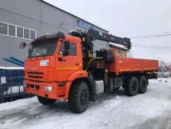 Самопогрузчик Камаз 43118 с КМУ HIAB 2026 года новый
