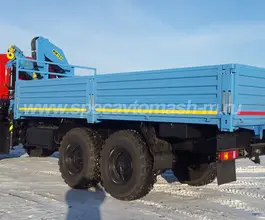 Самопогрузчик Урал 4320 с КМУ ИНМАН  б/у