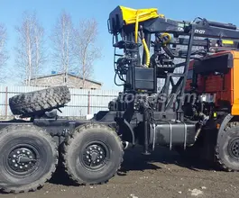 Тягач с КМУ Камаз 5350  б/у