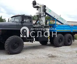 Самопогрузчик Урал 4320 с КМУ ИФ-300 2025 года новый