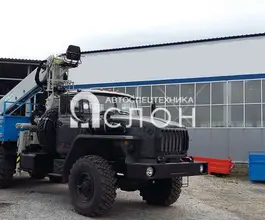 Самопогрузчик Урал 4320 с КМУ ИФ-300 2025 года новый фото 3