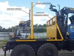 Лесовоз с КМУ Лесовоз  Урал 35551 с КМУ   б/у