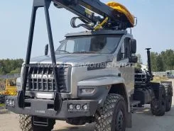 Тягач с КМУ Урал 4320 NEXT  новый фото 2