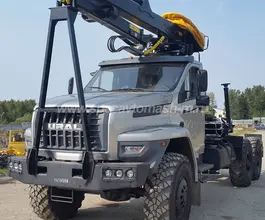 Тягач с КМУ Урал 4320 NEXT  новый фото 2