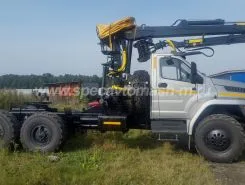 Тягач с КМУ Урал 4320 NEXT  новый фото 3