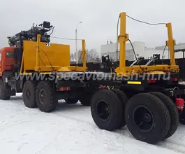 Лесовоз с КМУ Лесовоз  Камаз 43118 с КМУ   новый
