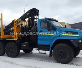 Лесовоз с КМУ Лесовоз  Урал Next  55571 с КМУ   новый фото 2