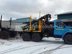 Лесовоз с КМУ Лесовоз  Урал Next  55571 с КМУ   новый фото 4