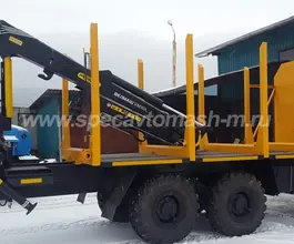 Сортиментовоз Камаз 65115  новый фото 2